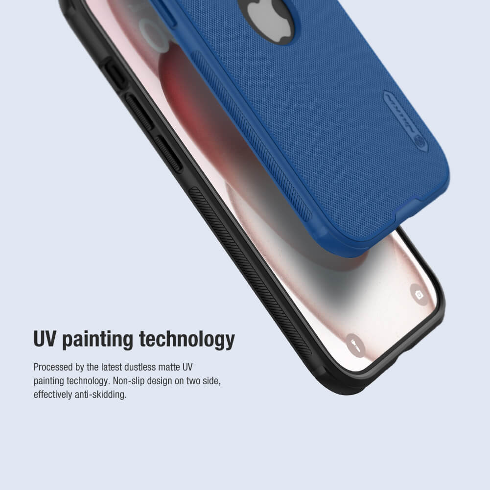 Nillkin Super Frosted Shield Pro Matte cover case for Apple iPhone 15 Pro 6.1 (2023) (with LOGO cutout)