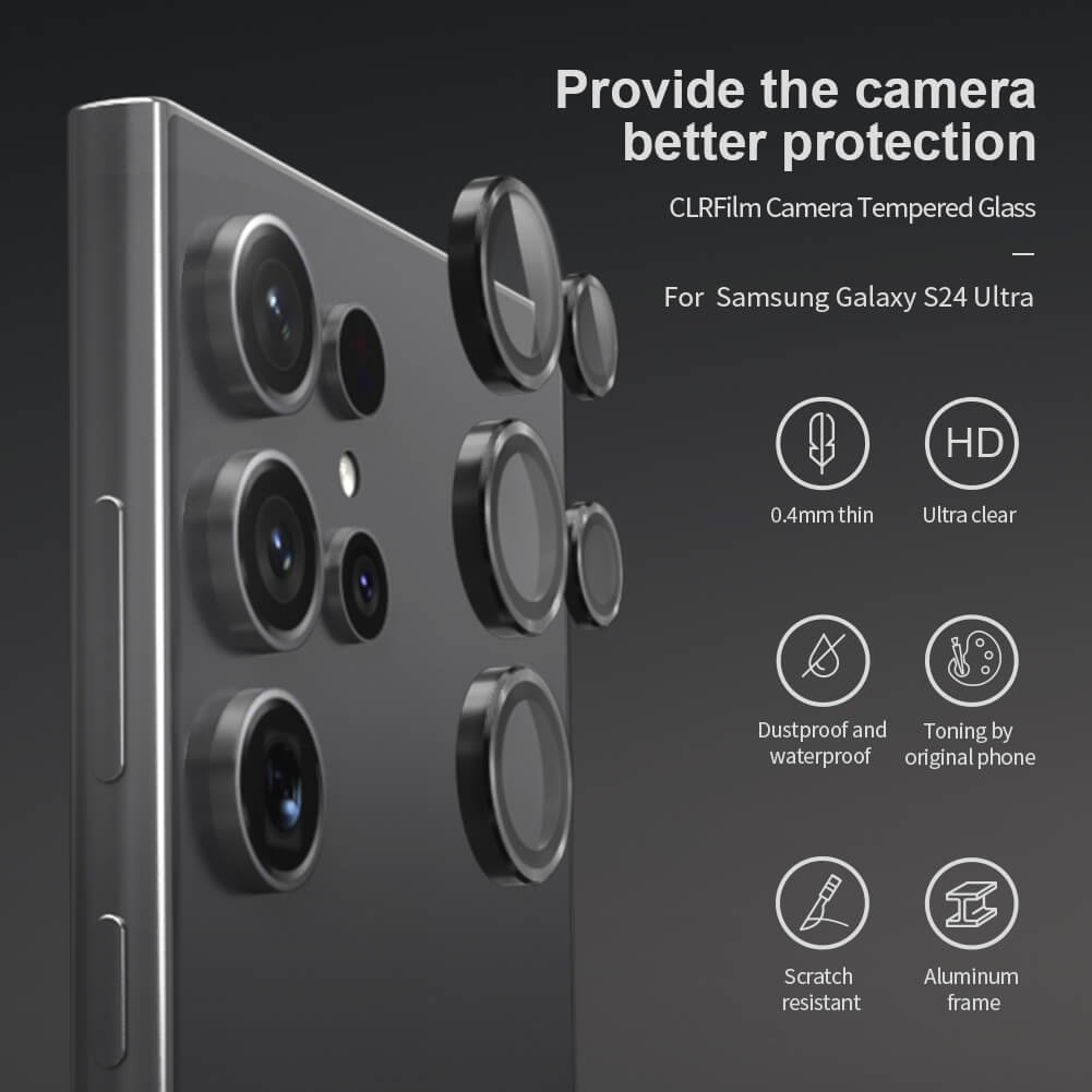 Nillkin CLRFilm Camera Tempered Glass for Samsung Galaxy S24 Ultra
