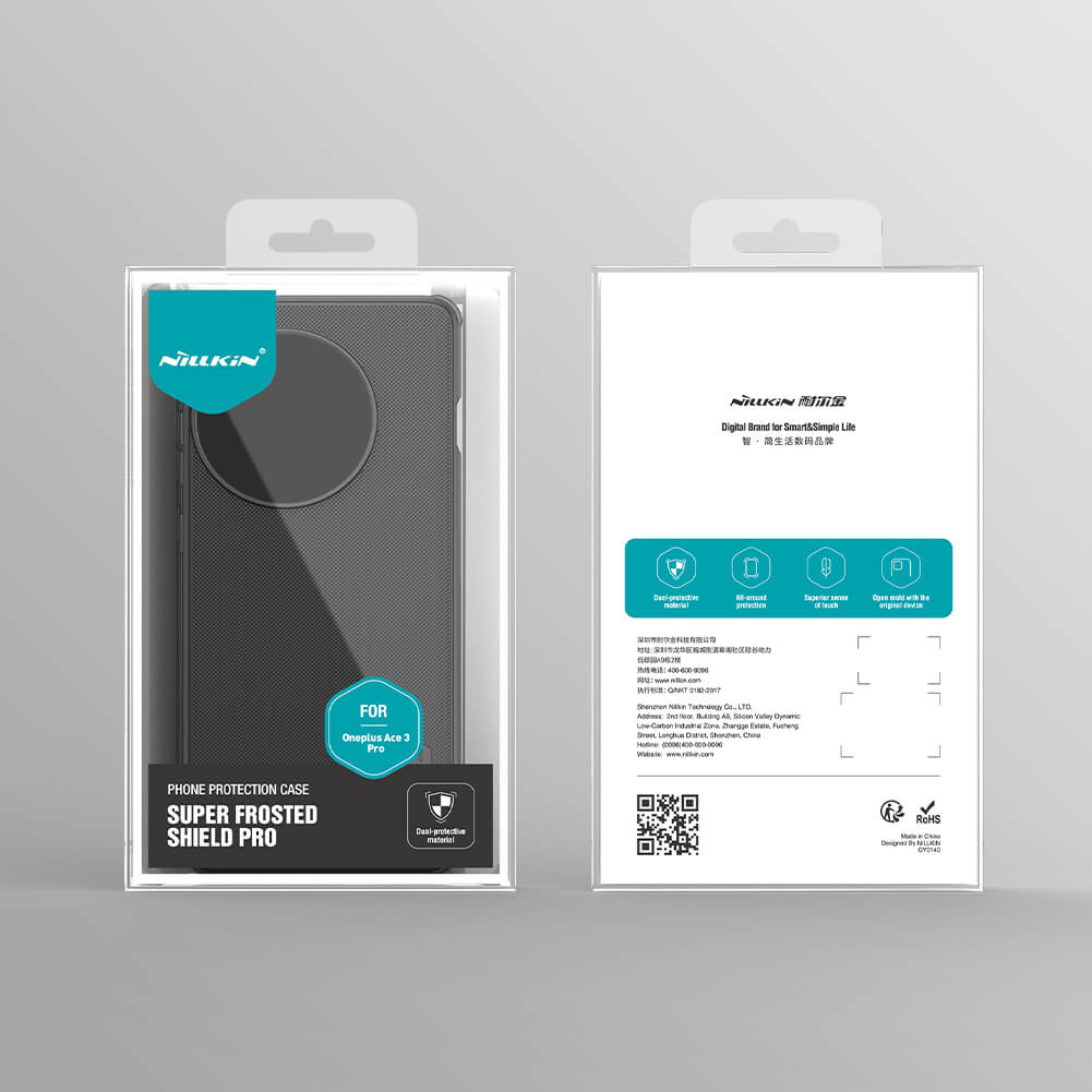 Nillkin Super Frosted Shield Pro Matte cover case for Oneplus Ace 3 Pro