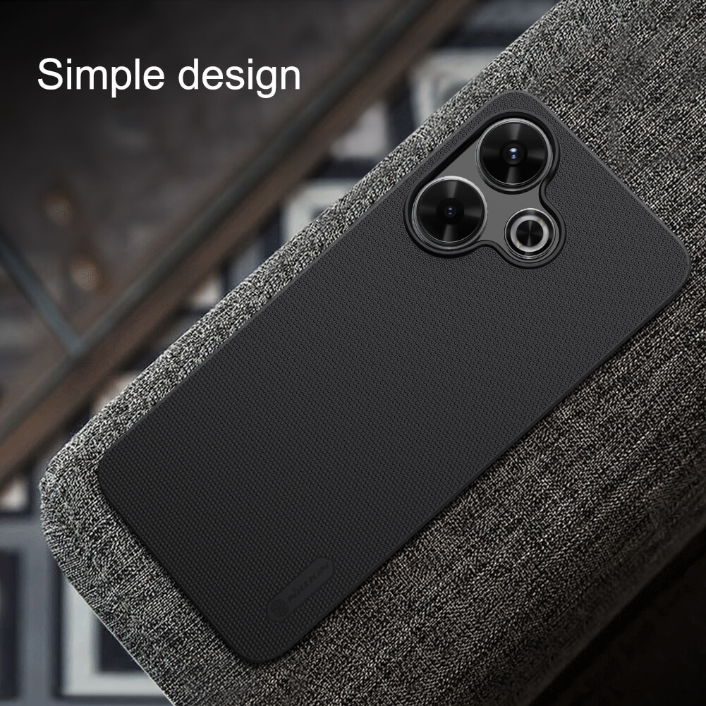 Nillkin Super Frosted Shield Matte cover case for Xiaomi Redmi Note 13R 5G, Xiaomi Redmi 13 4G, Xiaomi Poco M6 4G