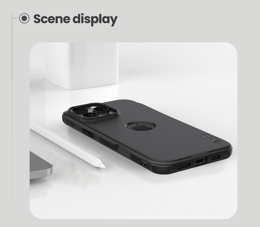 Nillkin Super Frosted Shield Pro Matte cover case for Apple iPhone 16 Pro (2024) (with LOGO cutout)