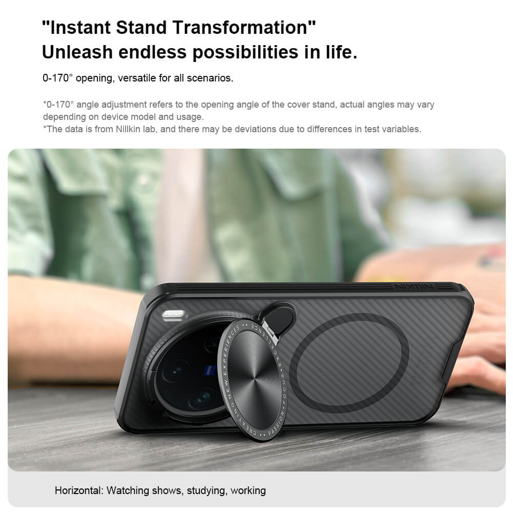 Nillkin Camshield Prop Magnetic Clear version Camera protective cover case for Vivo X200 Pro Mini