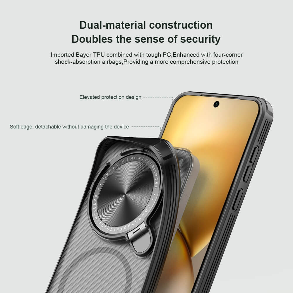 Nillkin Camshield Prop Magnetic Clear version Camera protective cover case for Vivo X200 Pro Mini