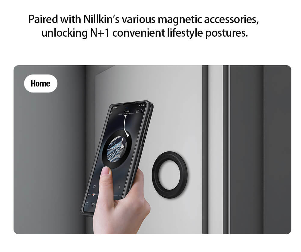 Nillkin Frosted shield Prop Magnetic MagSafe Camera protective cover case for Huawei Mate X6