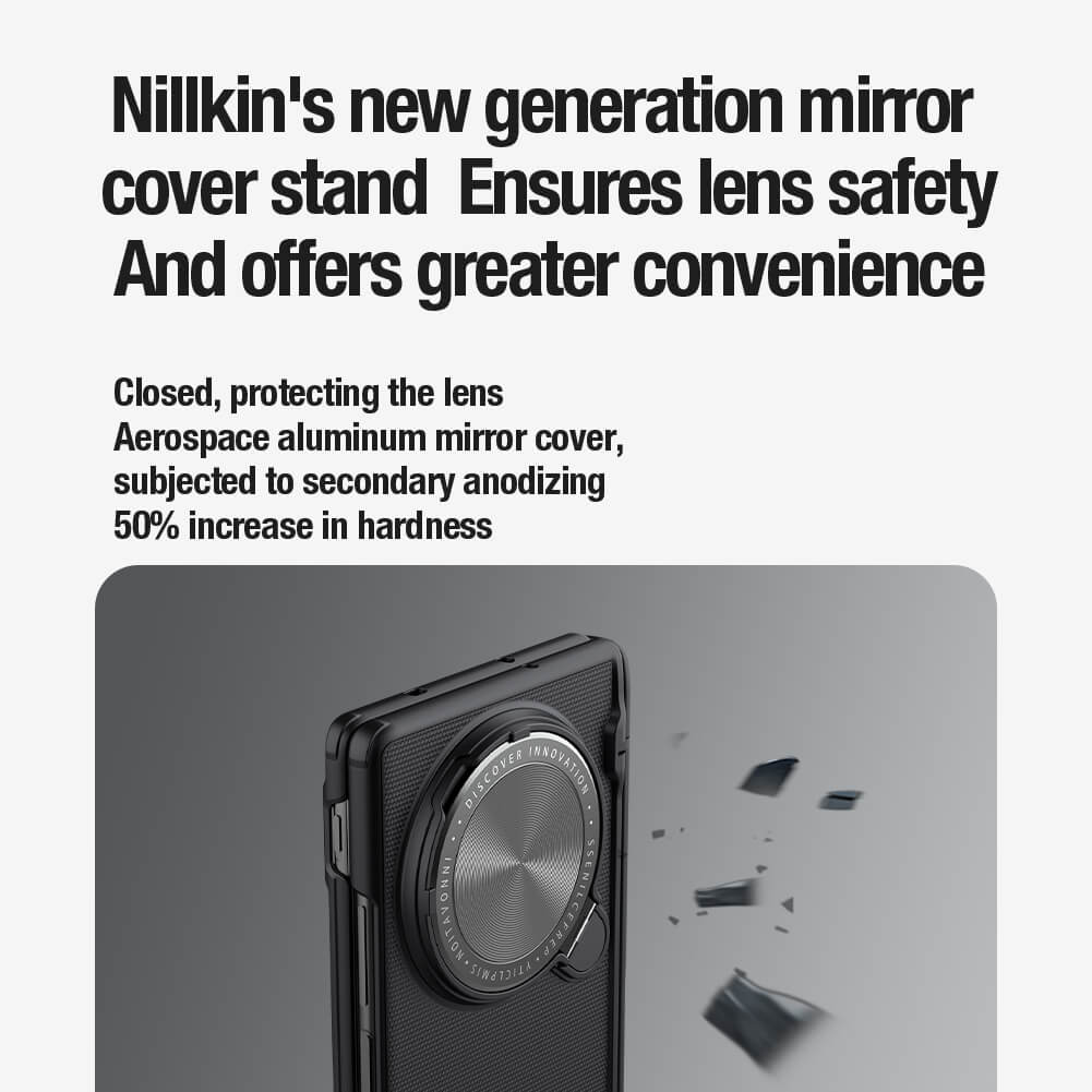 Nillkin Frosted shield Prop Magnetic MagSafe Camera protective cover case for Huawei Mate X6