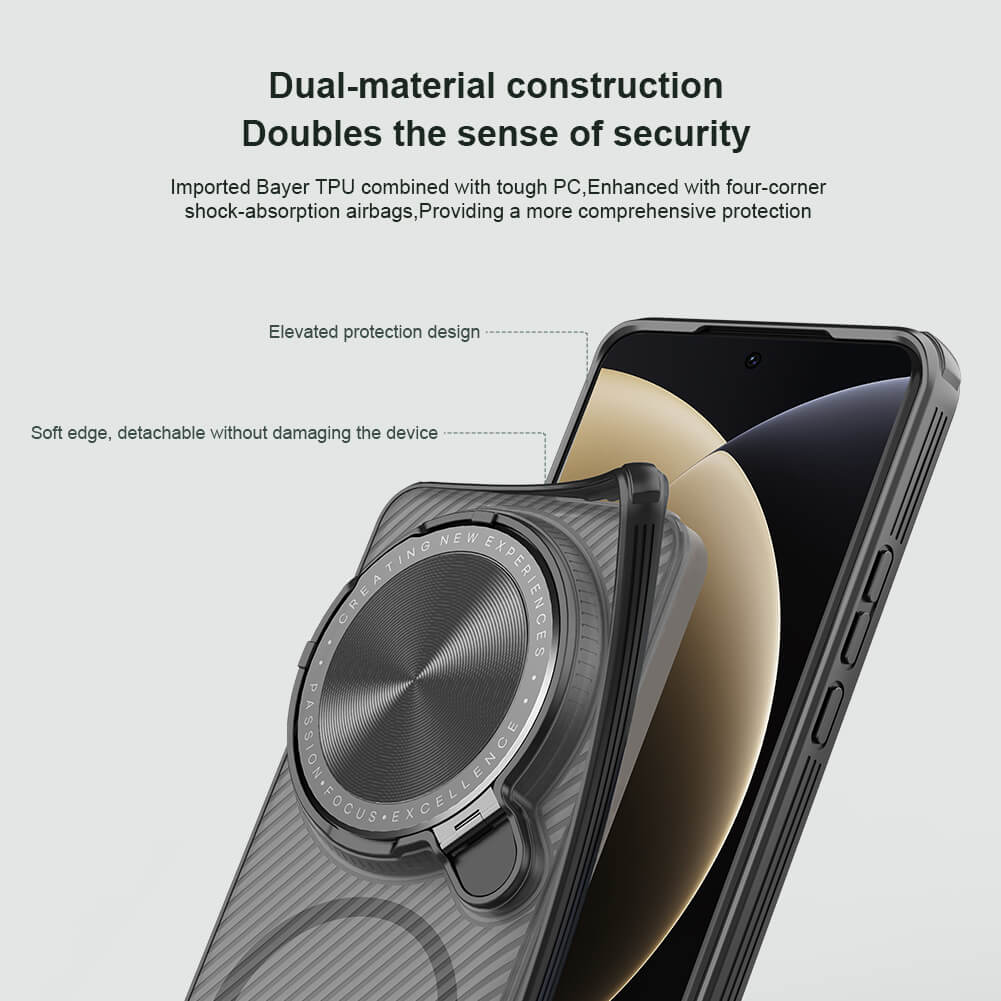 Nillkin Camshield Prop Magnetic Clear version Camera protective cover case for Xiaomi 15 Ultra