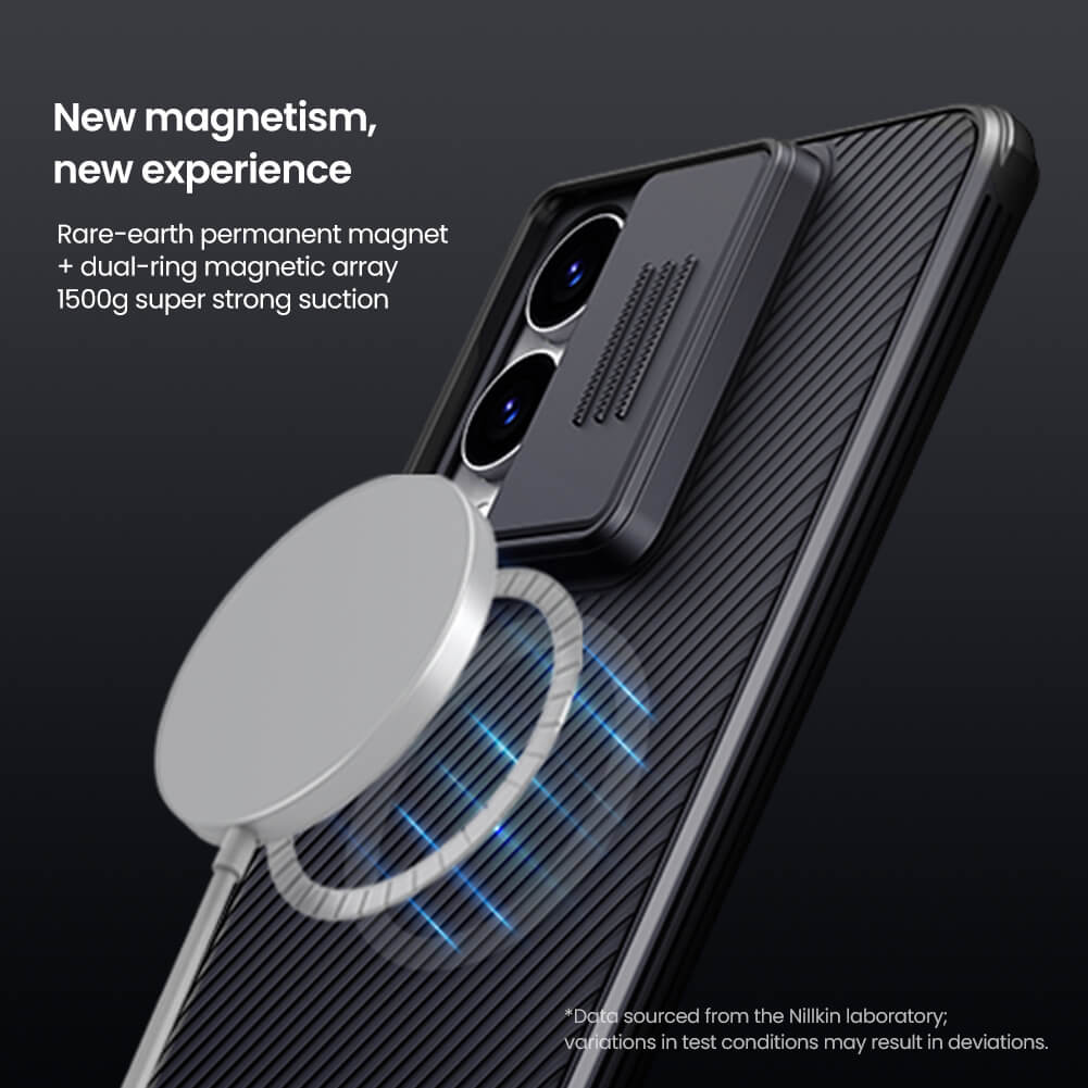 Nillkin CamShield Pro Magnetic cover case for Samsung Galaxy S25 Edge (Magnetic suction function only)