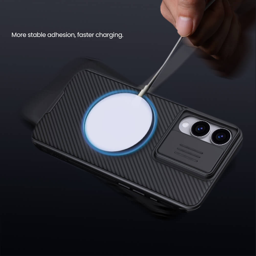 Nillkin CamShield Pro Magnetic cover case for Samsung Galaxy S25 Edge (Magnetic suction function only)