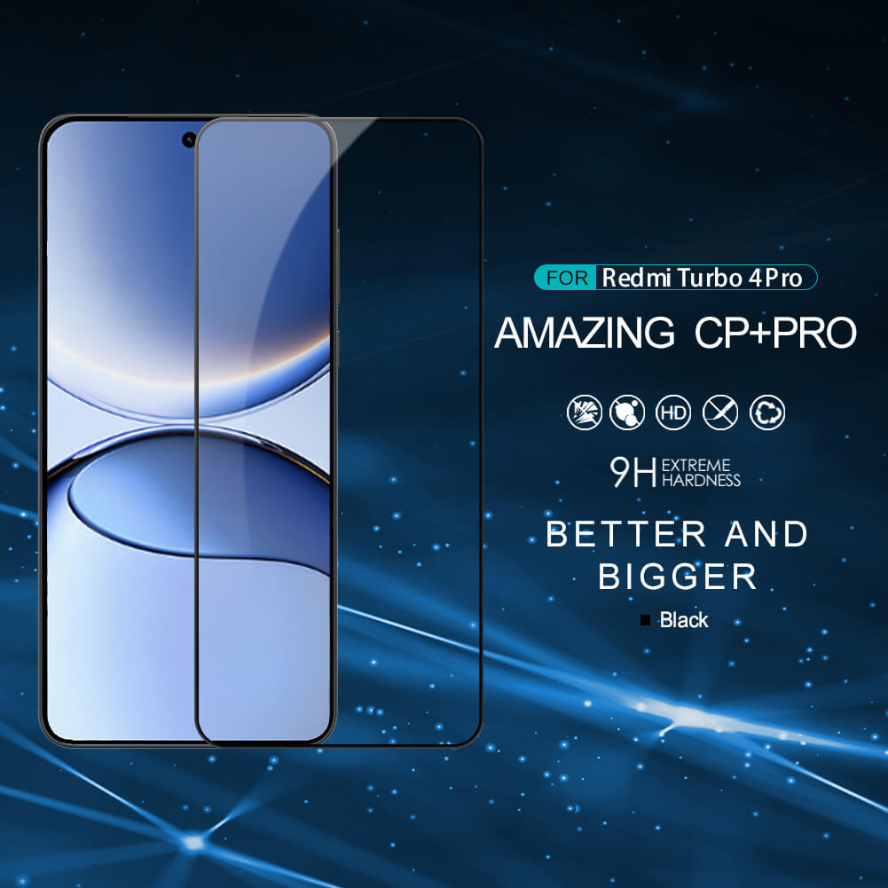 Nillkin Amazing CP+ Pro tempered glass screen protector for Xiaomi Redmi Turbo 4 Pro