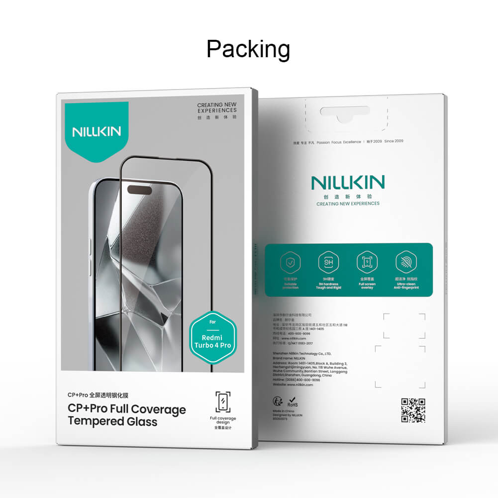 Nillkin Amazing CP+ Pro tempered glass screen protector for Xiaomi Redmi Turbo 4 Pro