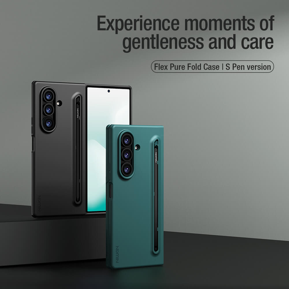 Nillkin Flex Pure Fold S-Pen Version protective cover case for Samsung Galaxy Z Fold7 (Fold 7 5G)