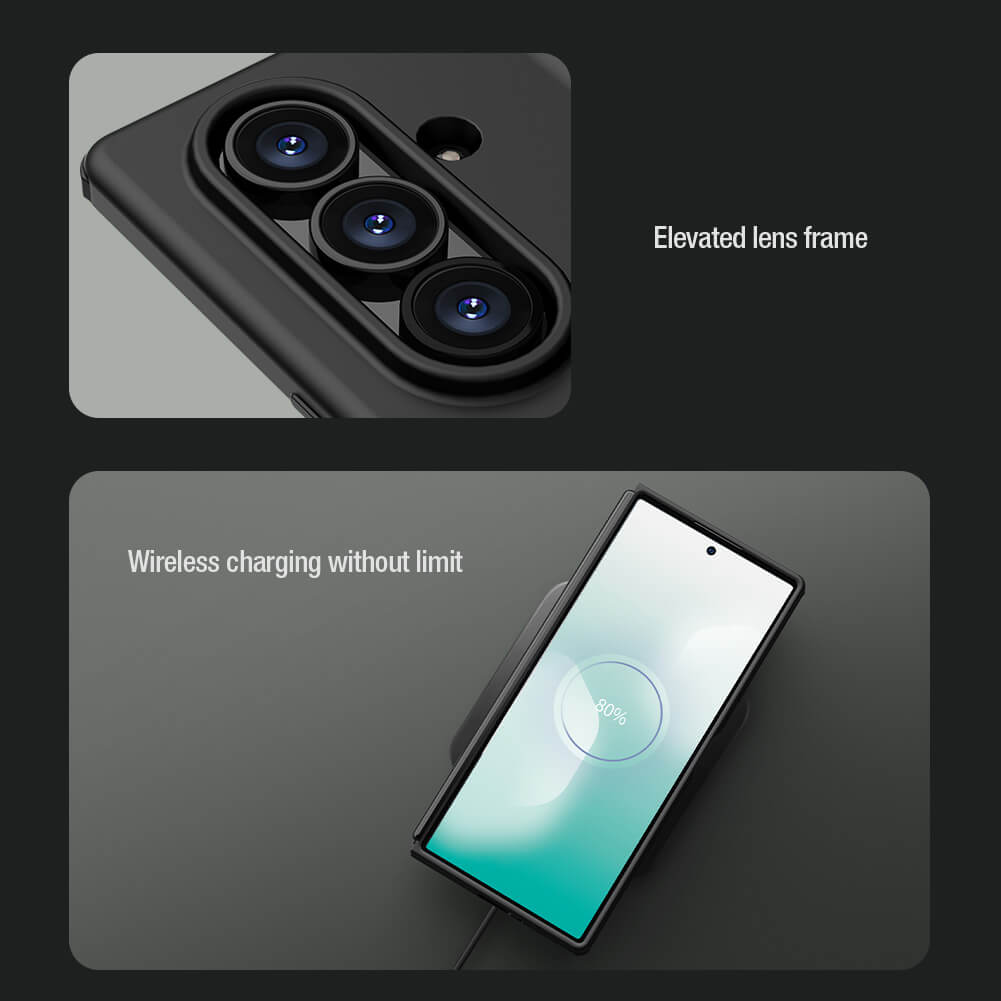 Nillkin Flex Pure Fold S-Pen Version protective cover case for Samsung Galaxy Z Fold7 (Fold 7 5G)