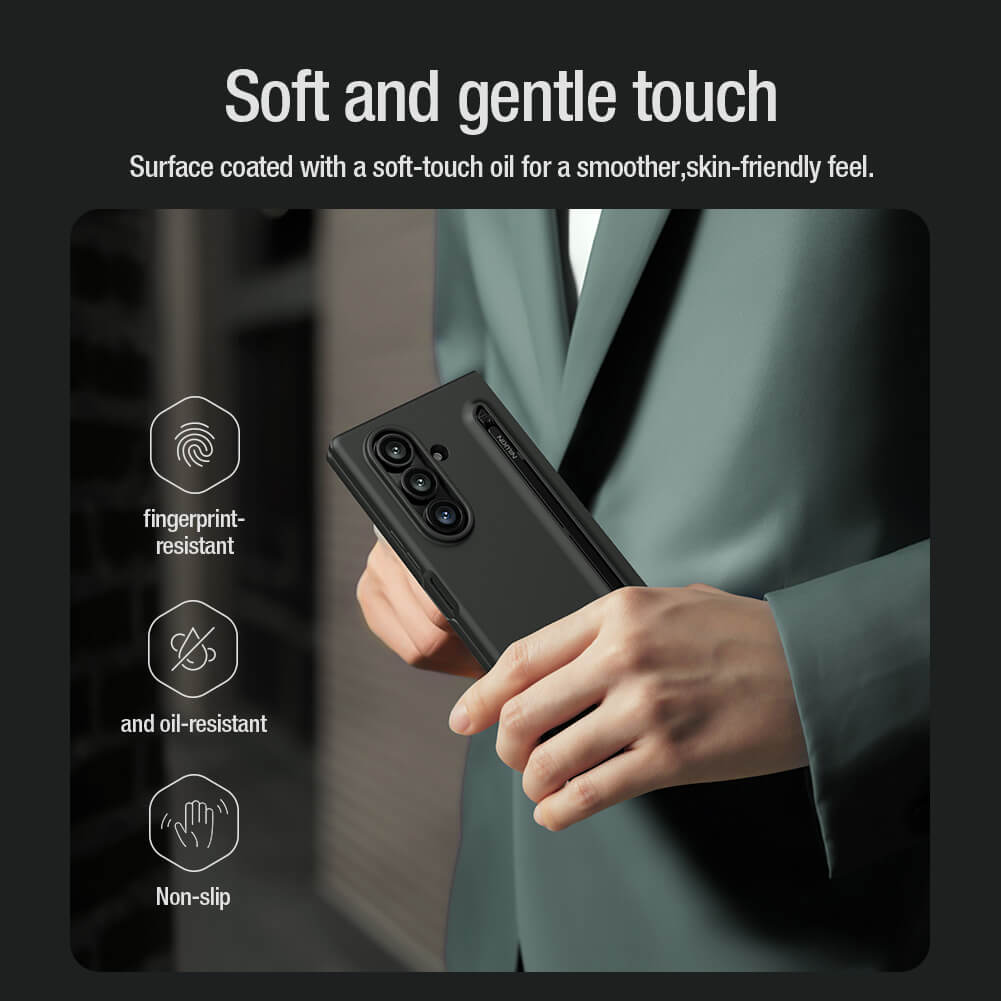Nillkin Flex Pure Fold S-Pen Version protective cover case for Samsung Galaxy Z Fold7 (Fold 7 5G)
