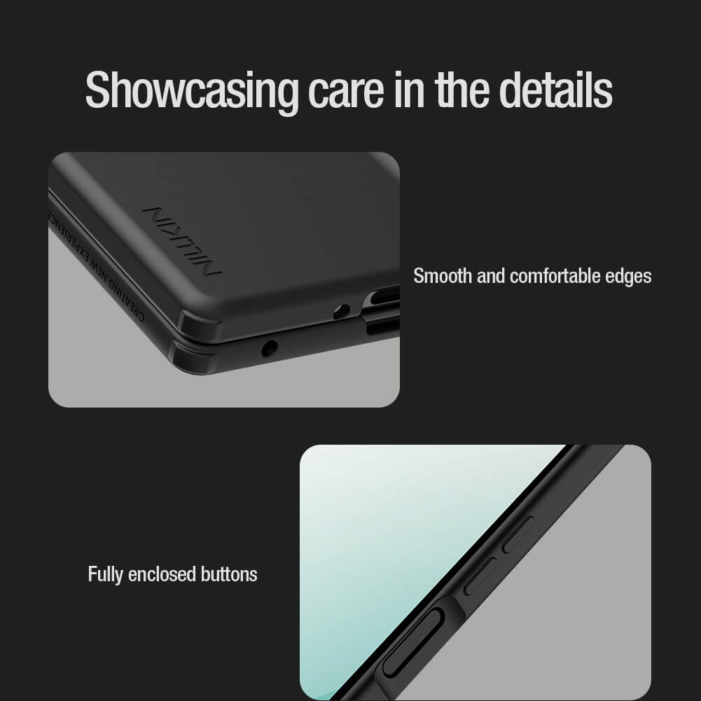 Nillkin Flex Pure Fold S-Pen Version protective cover case for Samsung Galaxy Z Fold7 (Fold 7 5G)