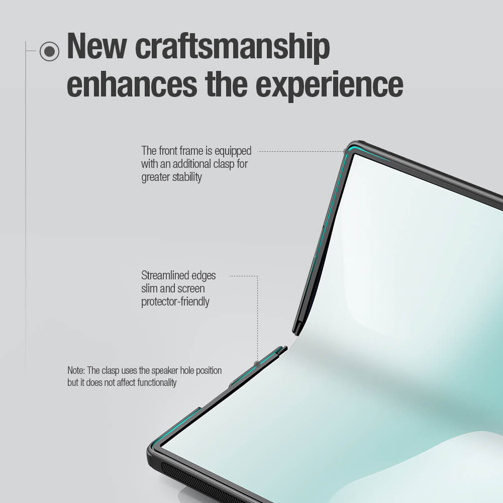 Nillkin Super Frosted Shield Fold with S-Pen case Magnetic Matte cover case for Samsung Galaxy Z Fold7 (Fold 7 5G)