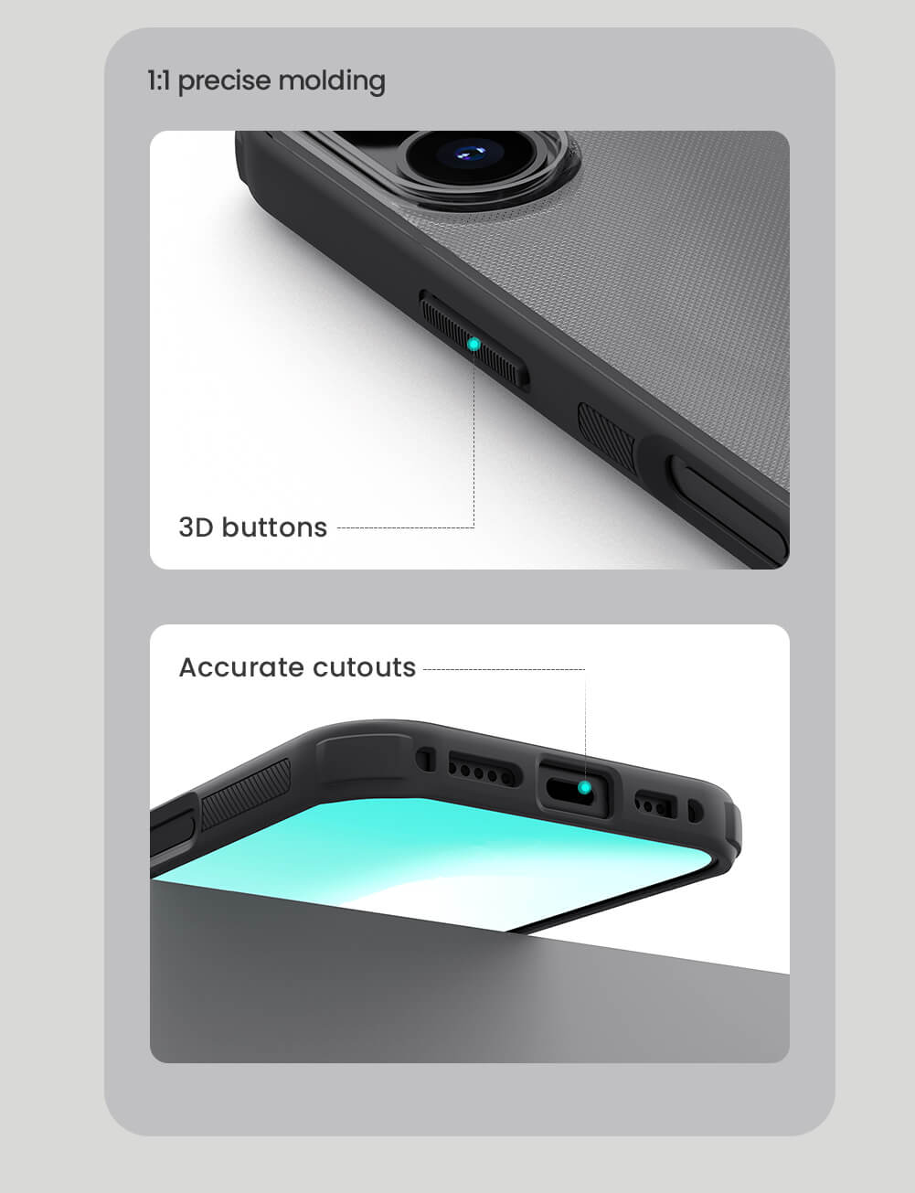 Nillkin Super Frosted Shield Pro Matte cover case Clear version for Apple iPhone 17 6.3 (2025)