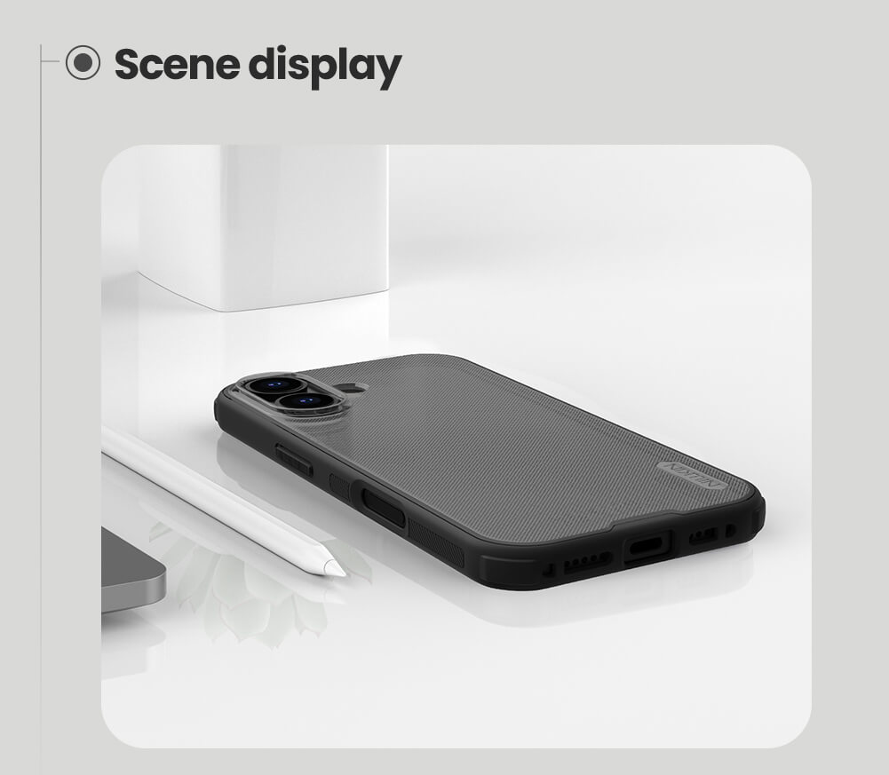 Nillkin Super Frosted Shield Pro Matte cover case Clear version for Apple iPhone 17 6.3 (2025)