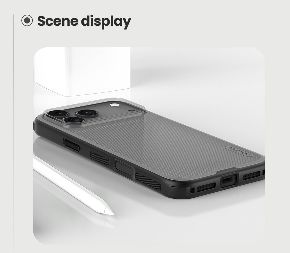 Nillkin Super Frosted Shield Pro Matte cover case Clear version for Apple iPhone 17 Pro Max 6.9 (2025)