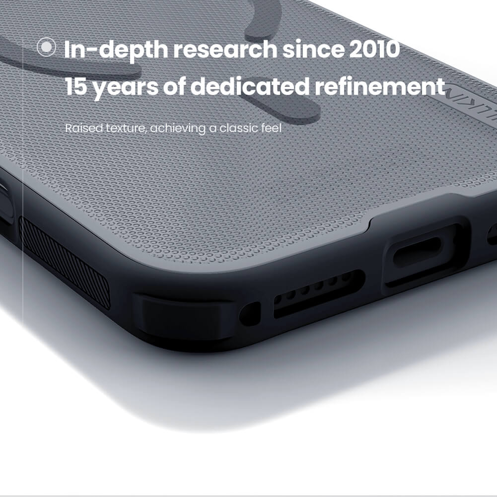 Nillkin Super Frosted Shield Pro Magnetic MagSafe Matte cover case Clear version for Apple iPhone 17 Pro Max 6.9 (2025)