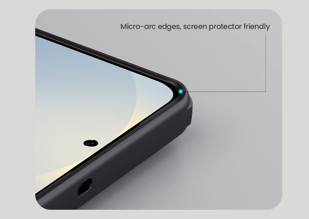Capa protetora Nillkin Super Frosted Shield Pro Matte para Samsung Galaxy S26 Plus (Galaxy S26+)