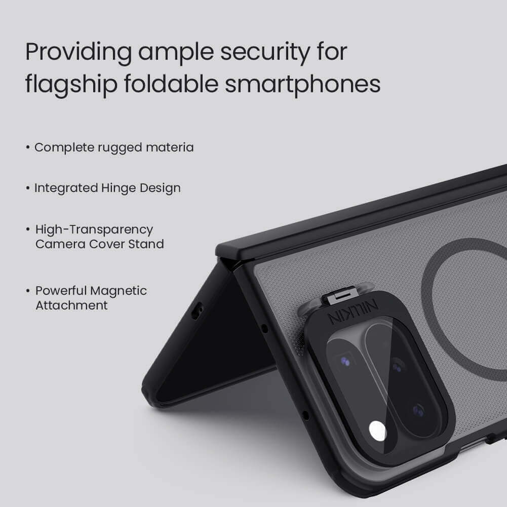 Nillkin Super Frosted Shield Prop Magnetic Transparent Lens Guard Edition Matte cover case for Google Pixel 11 Pro Fold