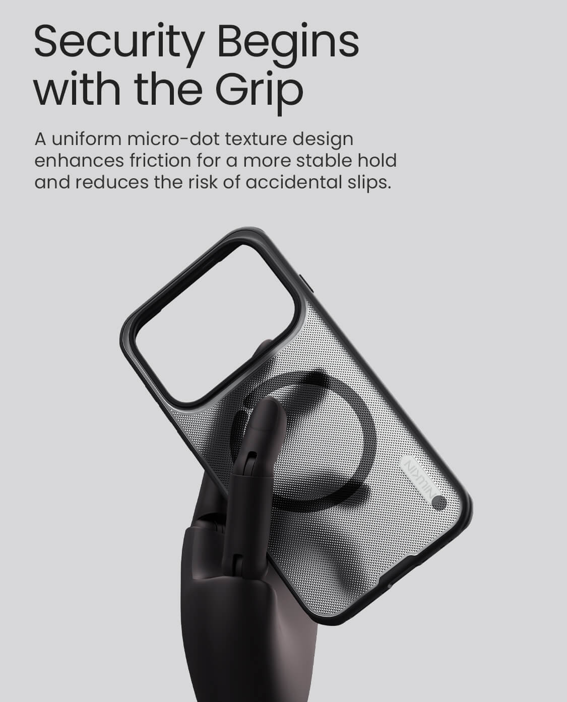 Nillkin Super Frosted Shield Pro Magnetic Matte cover case for Oppo Find X10 Pro Max
