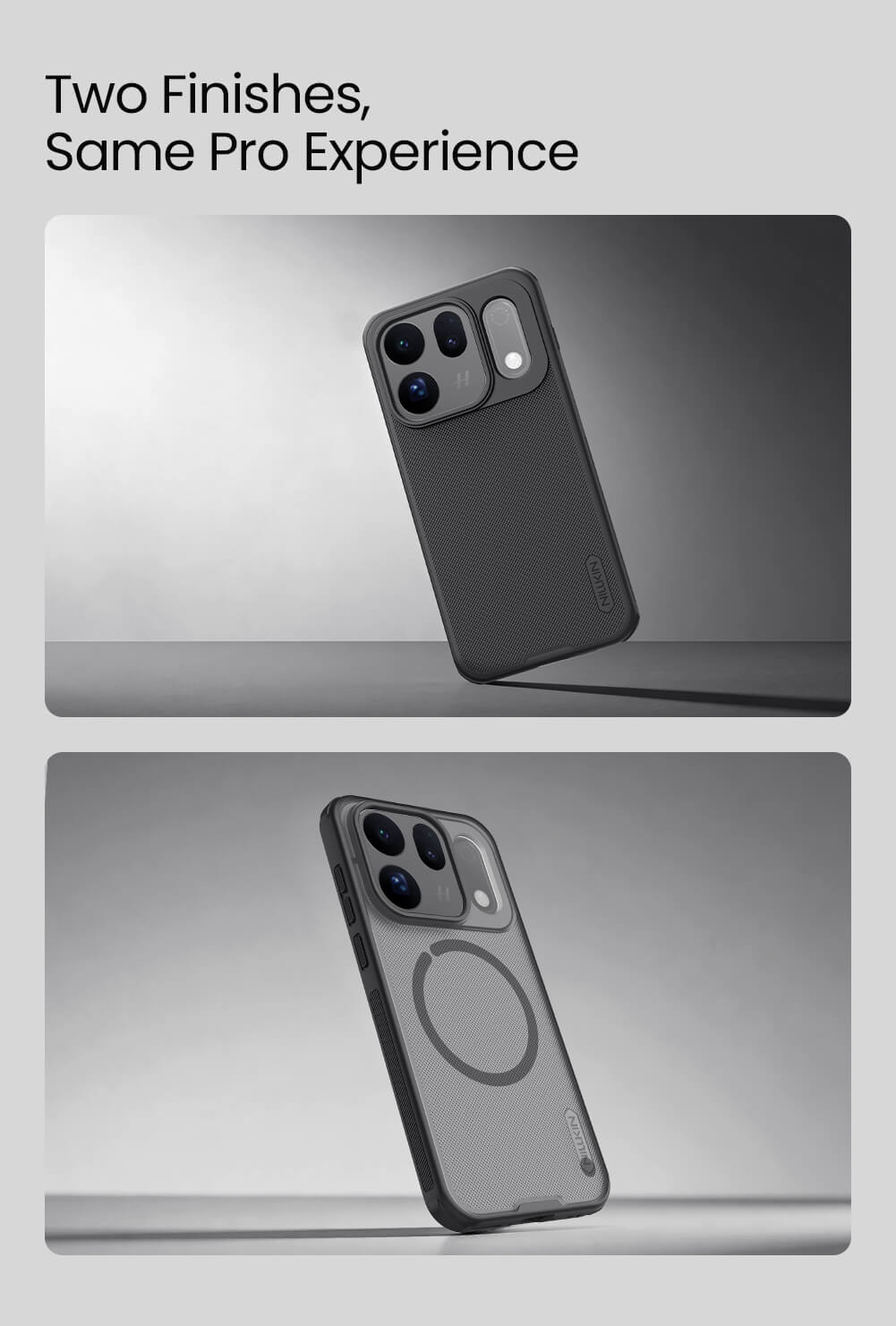 Nillkin Super Frosted Shield Pro Magnetic Matte cover case for Oppo Find X10
