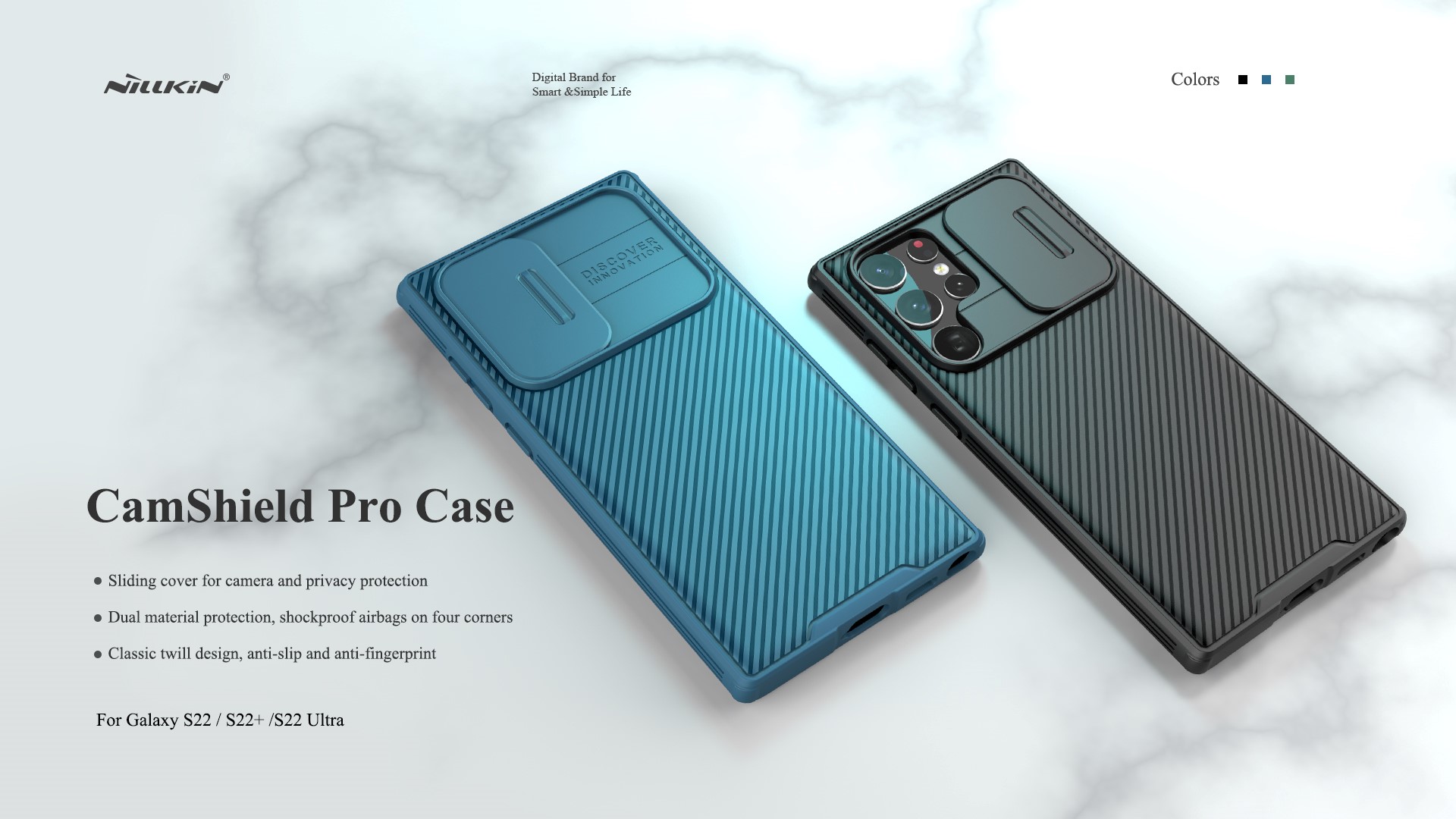 Nillkin Samsung Galaxy S22 Presentation cases